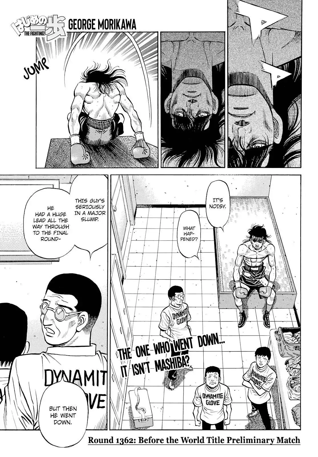 Hajime no Ippo Chapter 1362