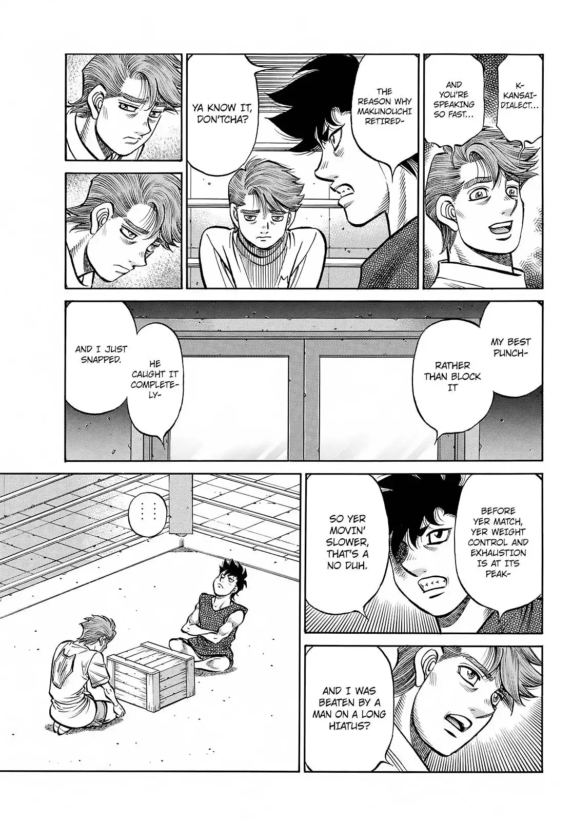 Hajime no Ippo Chapter 1386