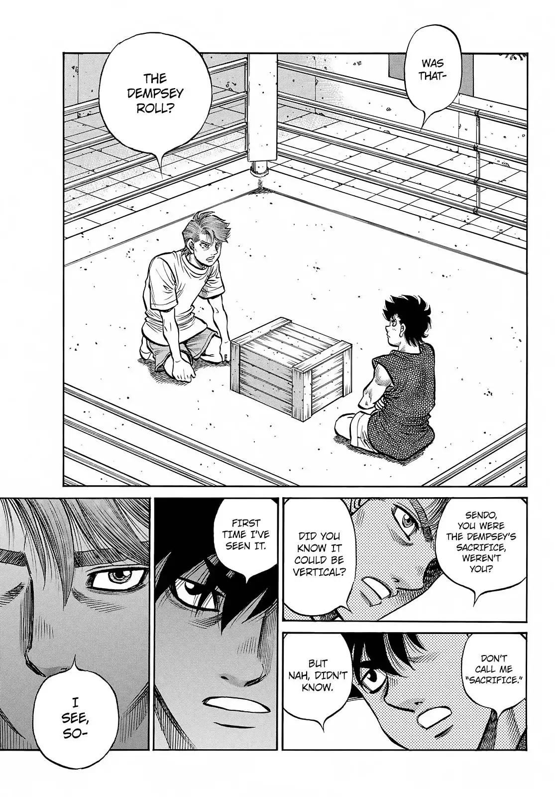 Hajime no Ippo Chapter 1386