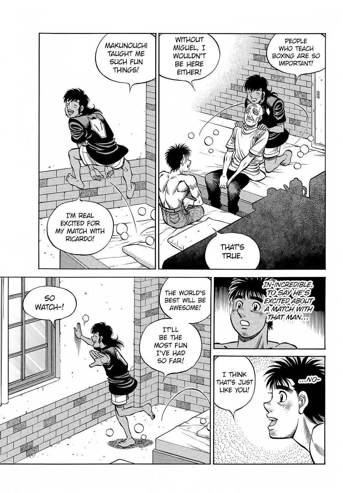 Hajime no Ippo Chapter 1387