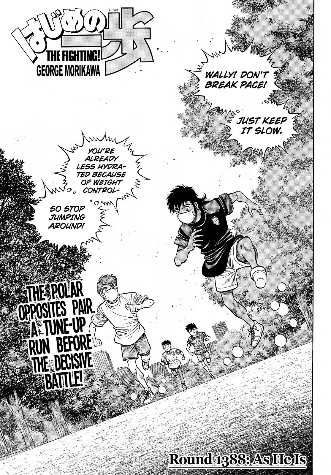 Hajime no Ippo Chapter 1388