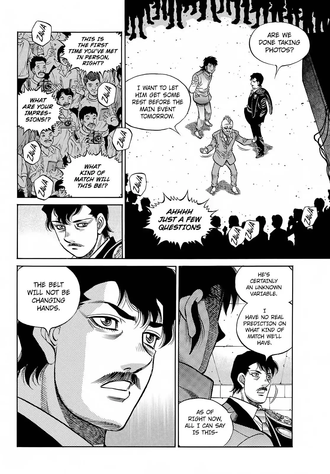 Hajime no Ippo Chapter 1388