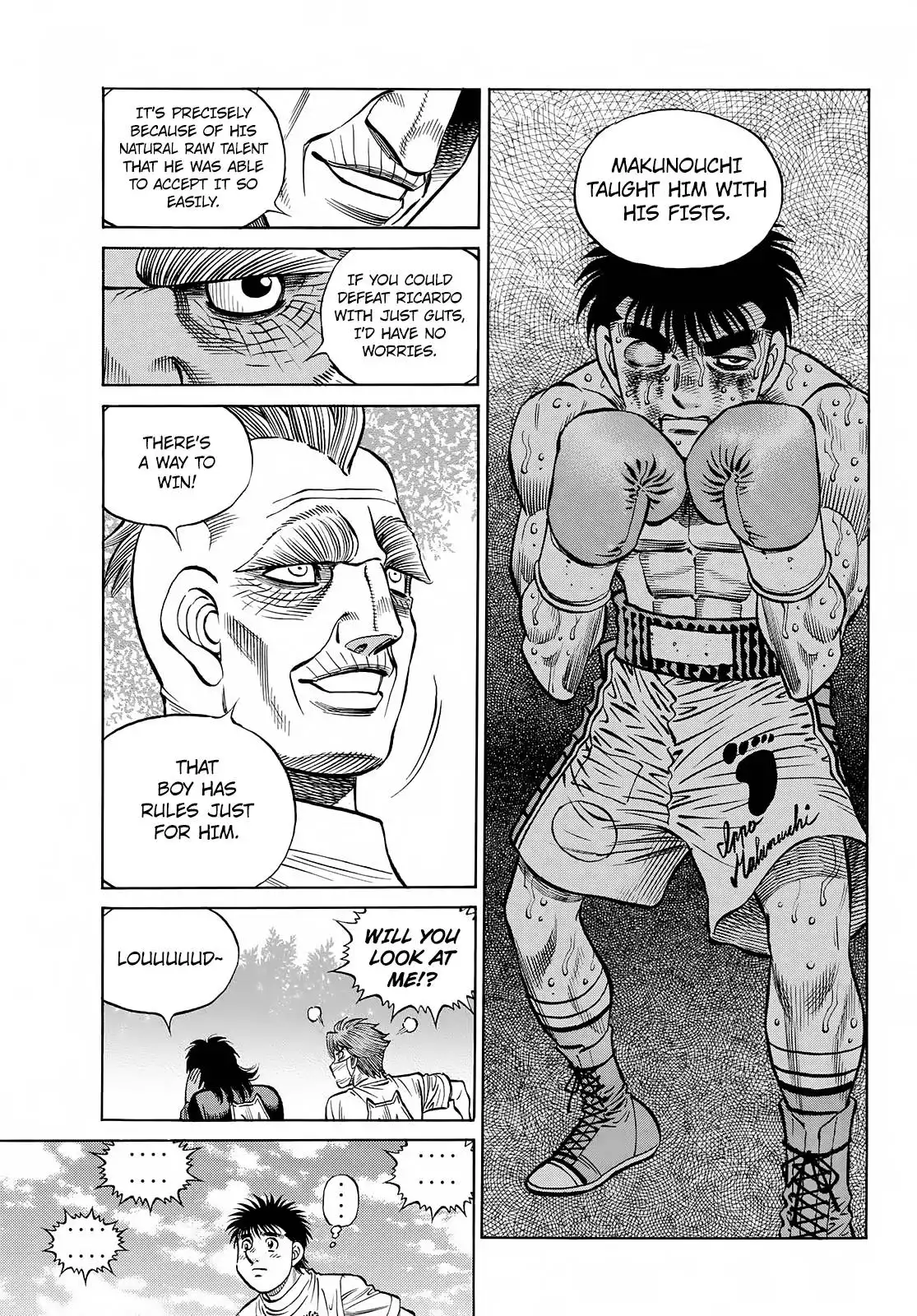 Hajime no Ippo Chapter 1388