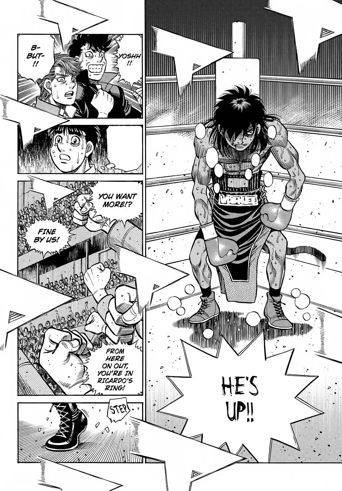 Hajime no Ippo Chapter 1404