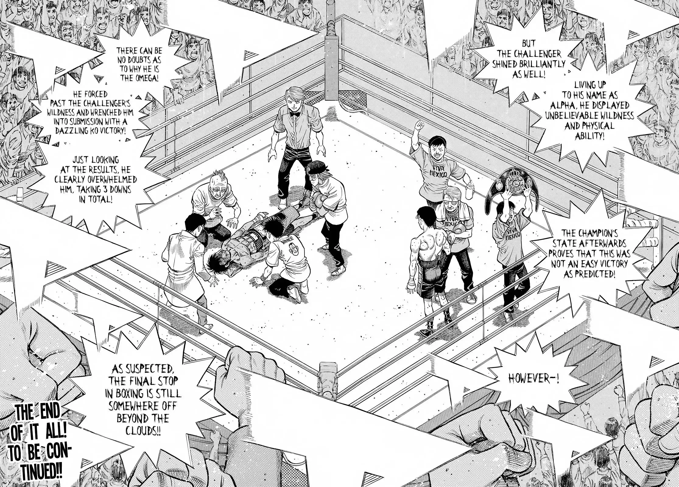 Hajime no Ippo Chapter 1410