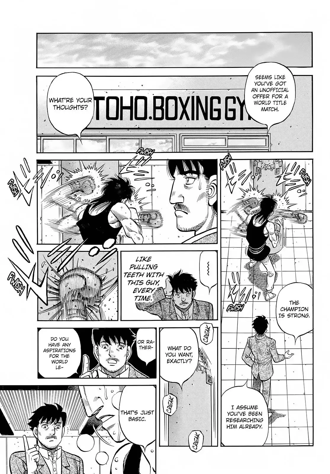 Hajime no Ippo Chapter 1416