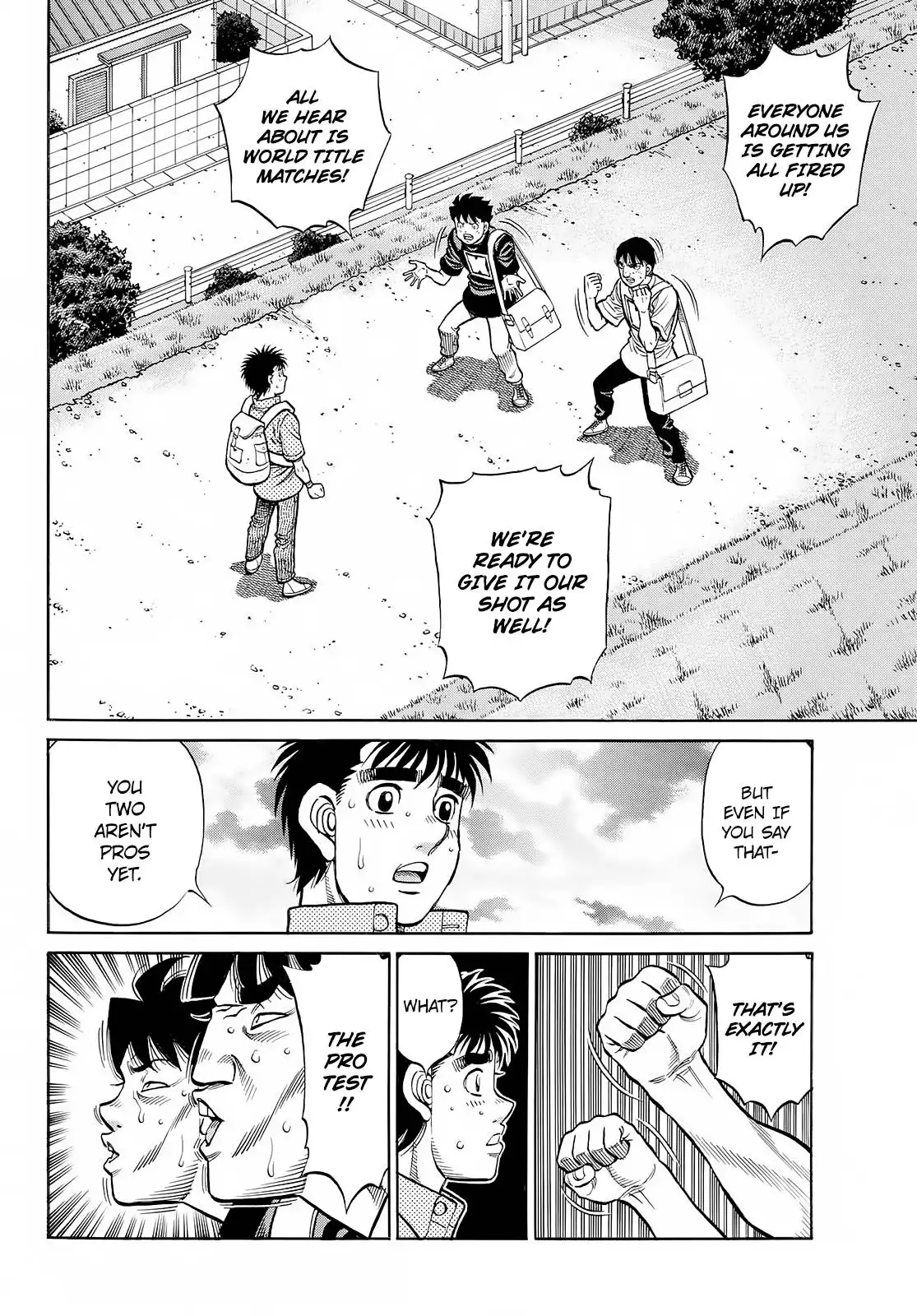 Hajime no Ippo Chapter 1416