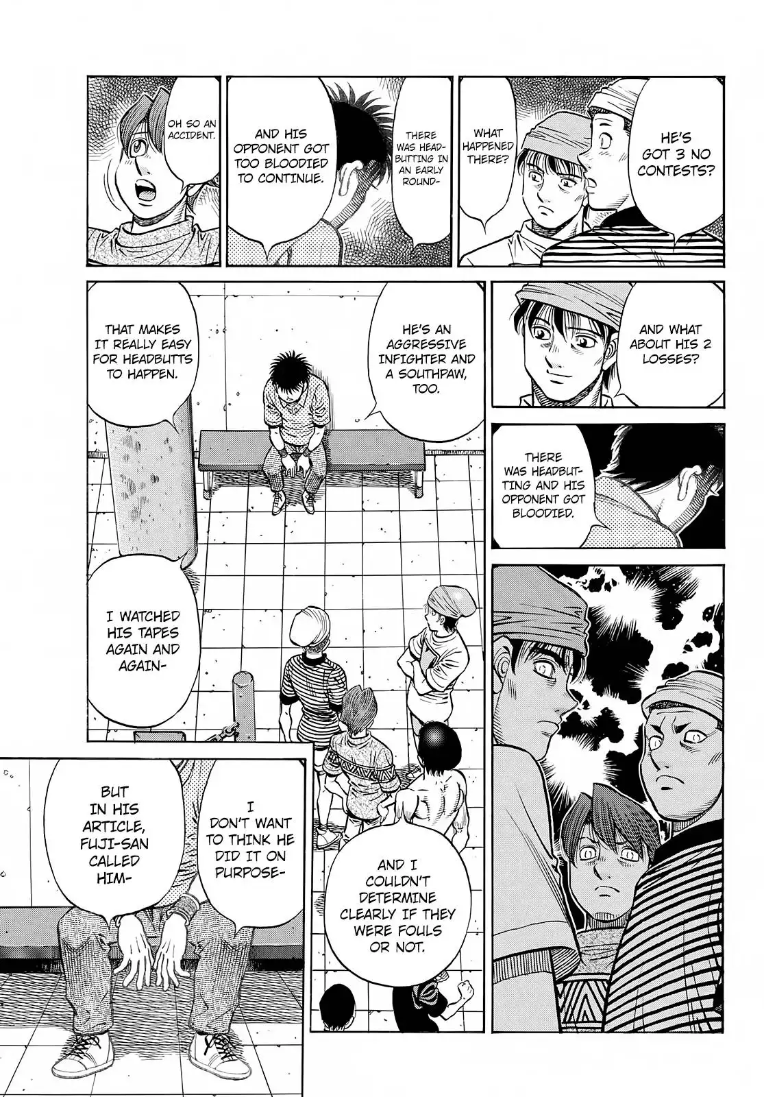 Hajime no Ippo Chapter 1418