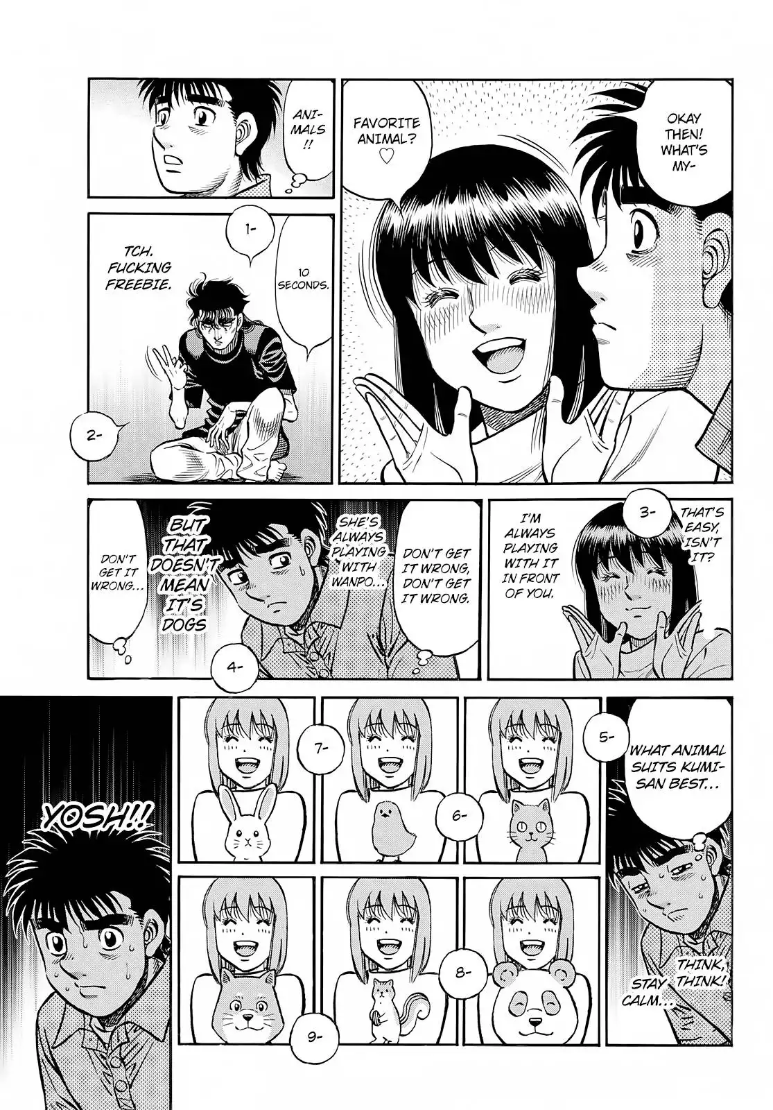 Hajime no Ippo Chapter 1421