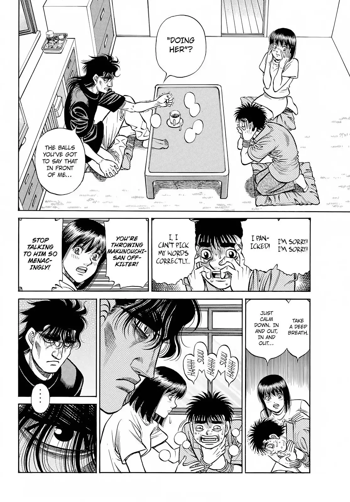 Hajime no Ippo Chapter 1421