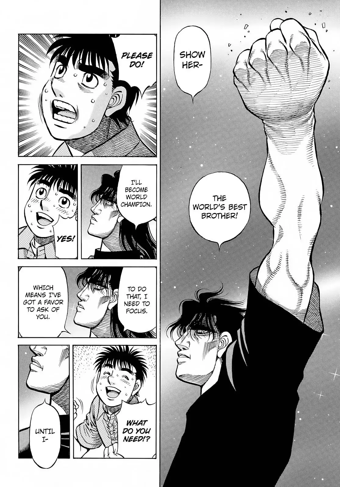 Hajime no Ippo Chapter 1422