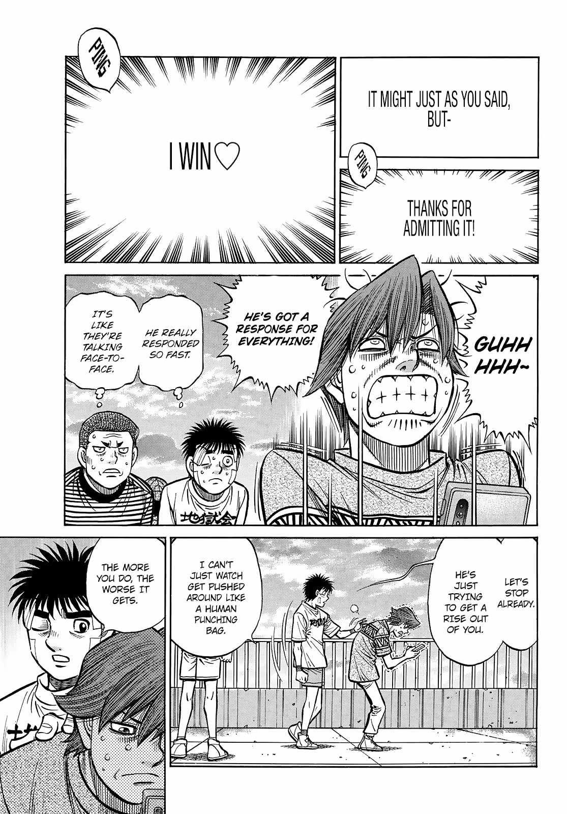 Hajime no Ippo Chapter 1442