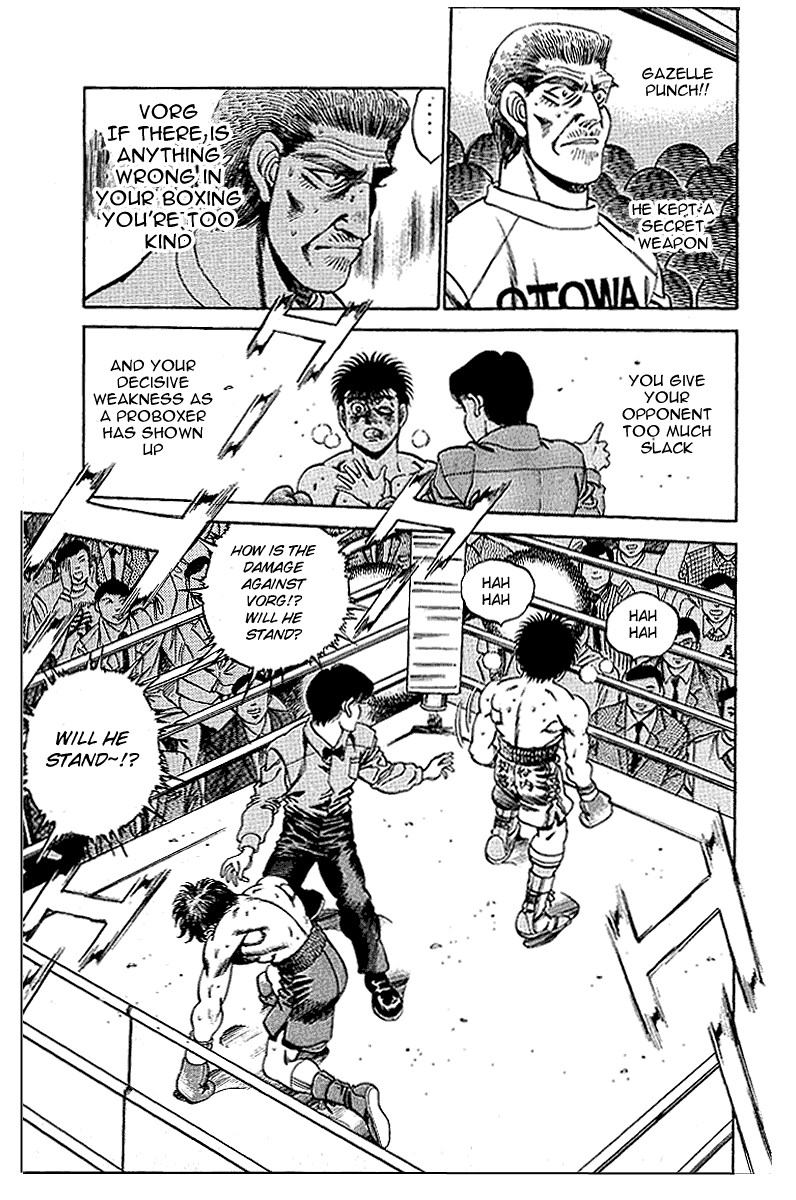 Hajime no Ippo Chapter 161