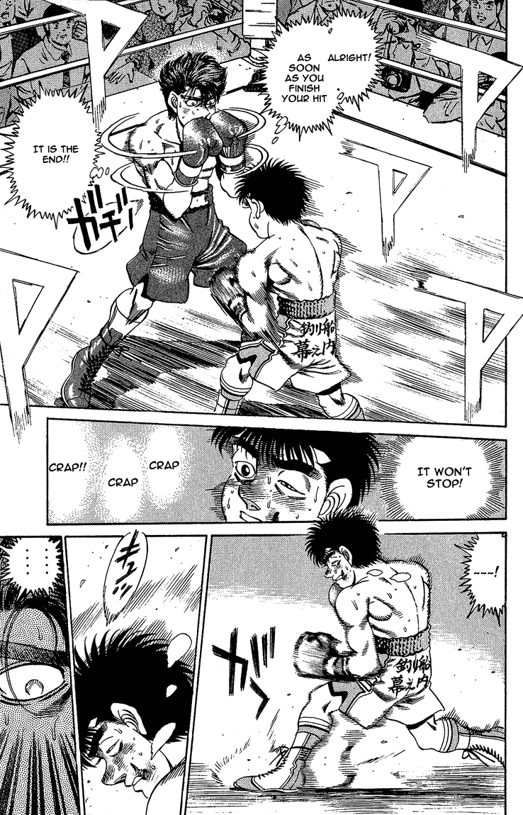 Hajime no Ippo Chapter 166