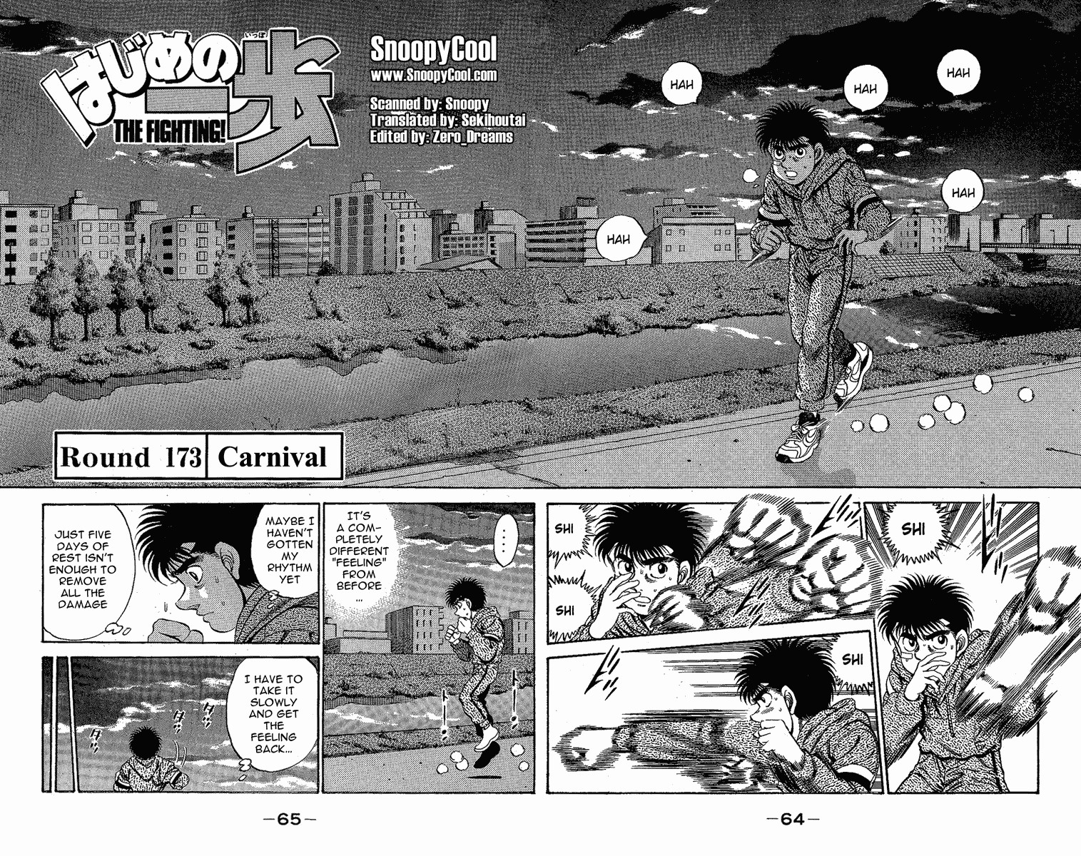 Hajime no Ippo Chapter 173