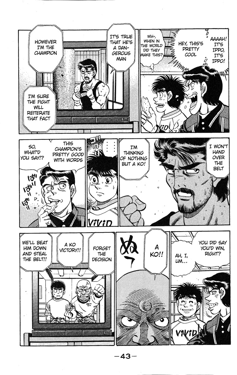 Hajime no Ippo Chapter 181