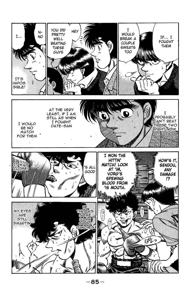 Hajime no Ippo Chapter 201