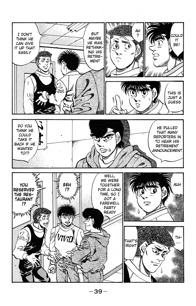 Hajime no Ippo Chapter 289