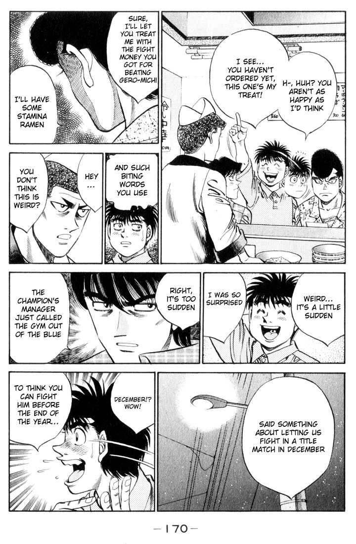 Hajime no Ippo Chapter 361