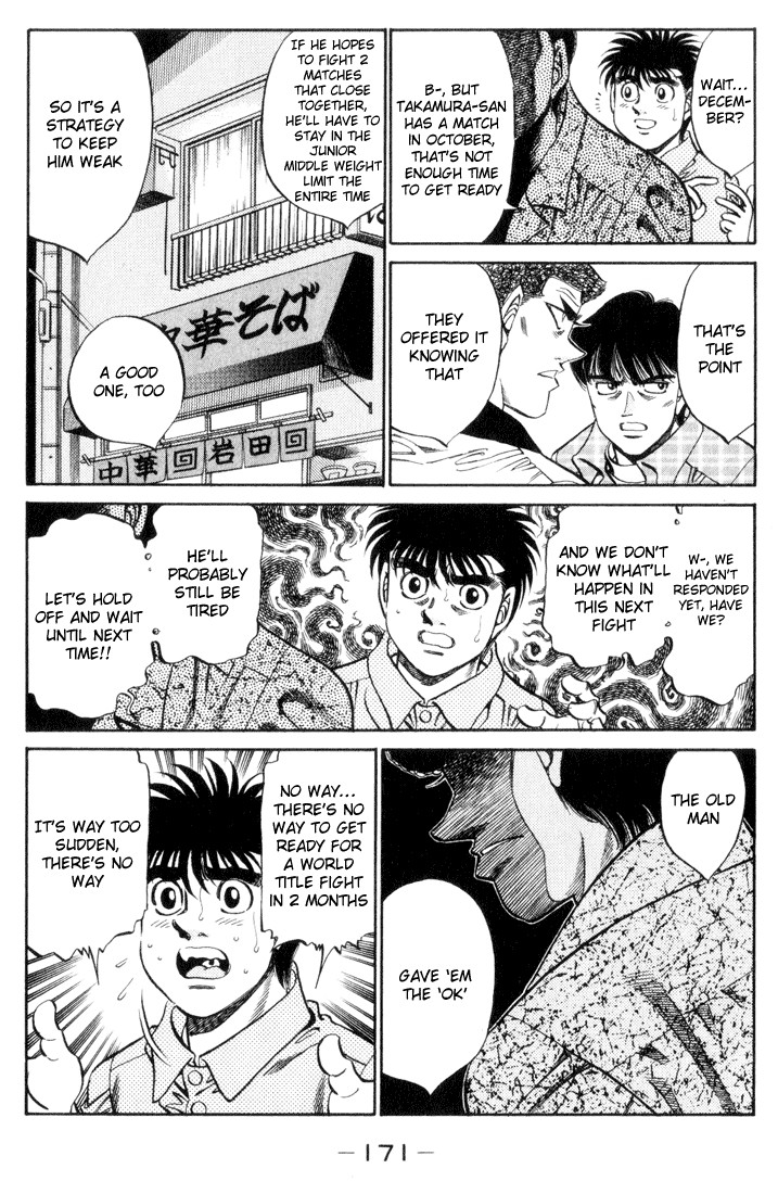 Hajime no Ippo Chapter 361