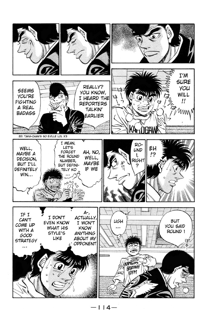 Hajime no Ippo Chapter 376