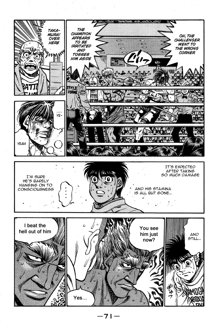 Hajime no Ippo Chapter 392