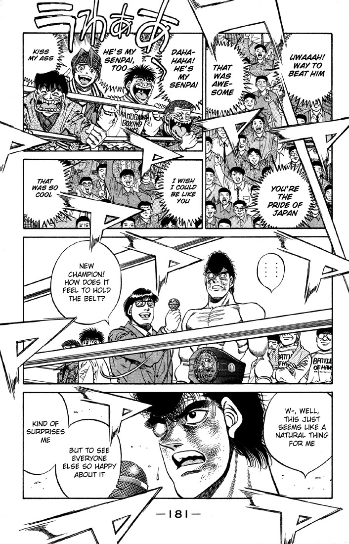 Hajime no Ippo Chapter 397