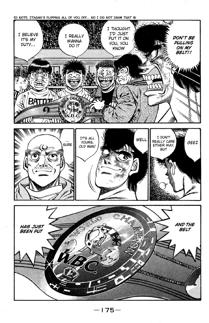 Hajime no Ippo Chapter 397