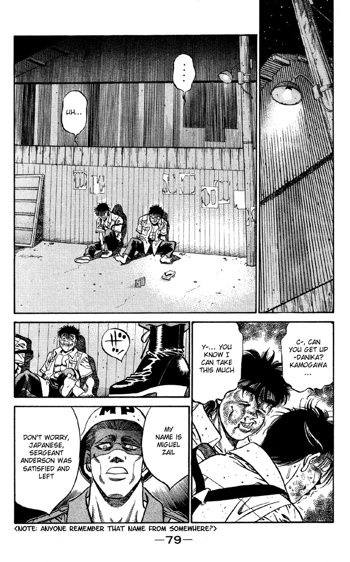 Hajime no Ippo Chapter 401