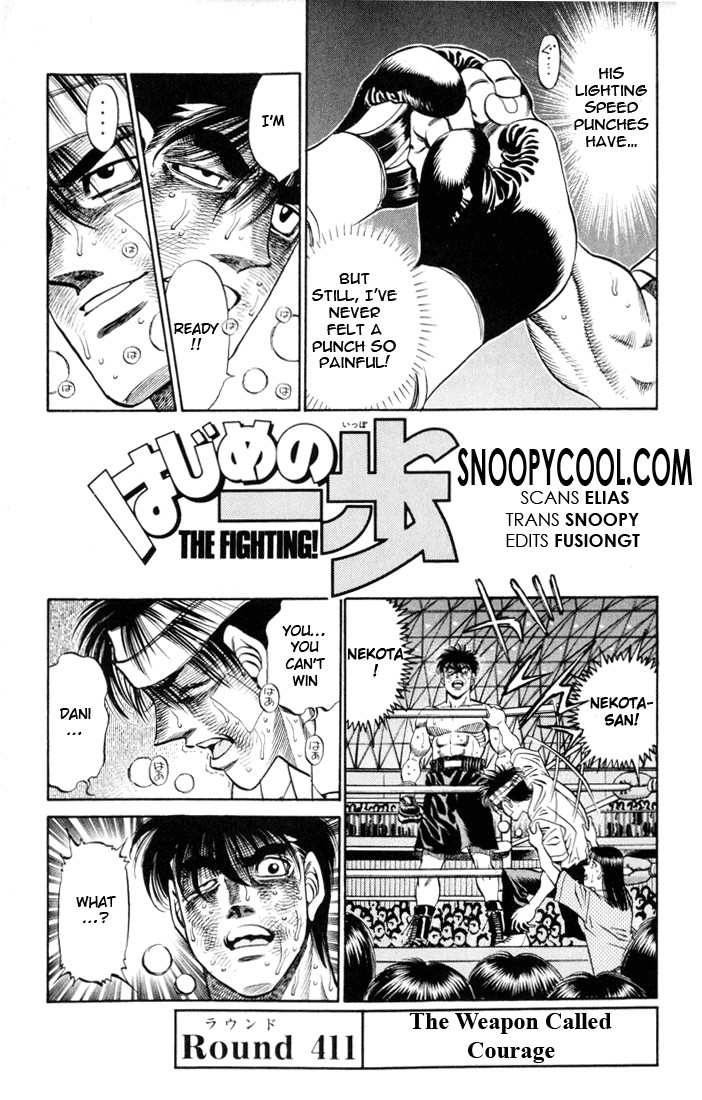 Hajime no Ippo Chapter 411