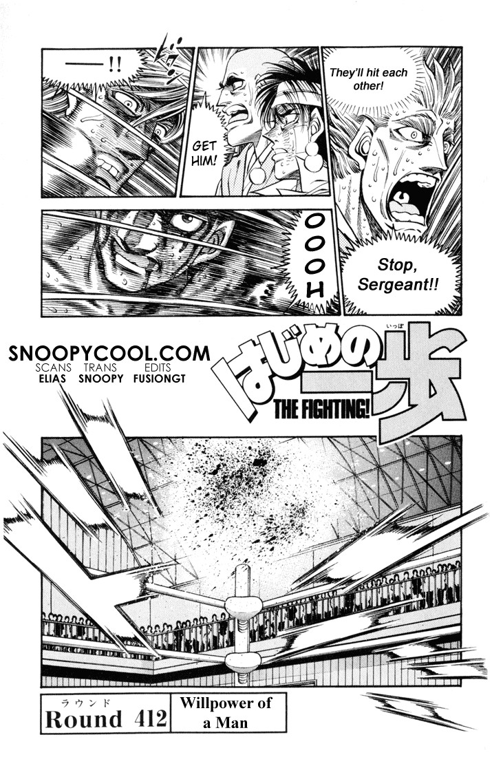 Hajime no Ippo Chapter 412