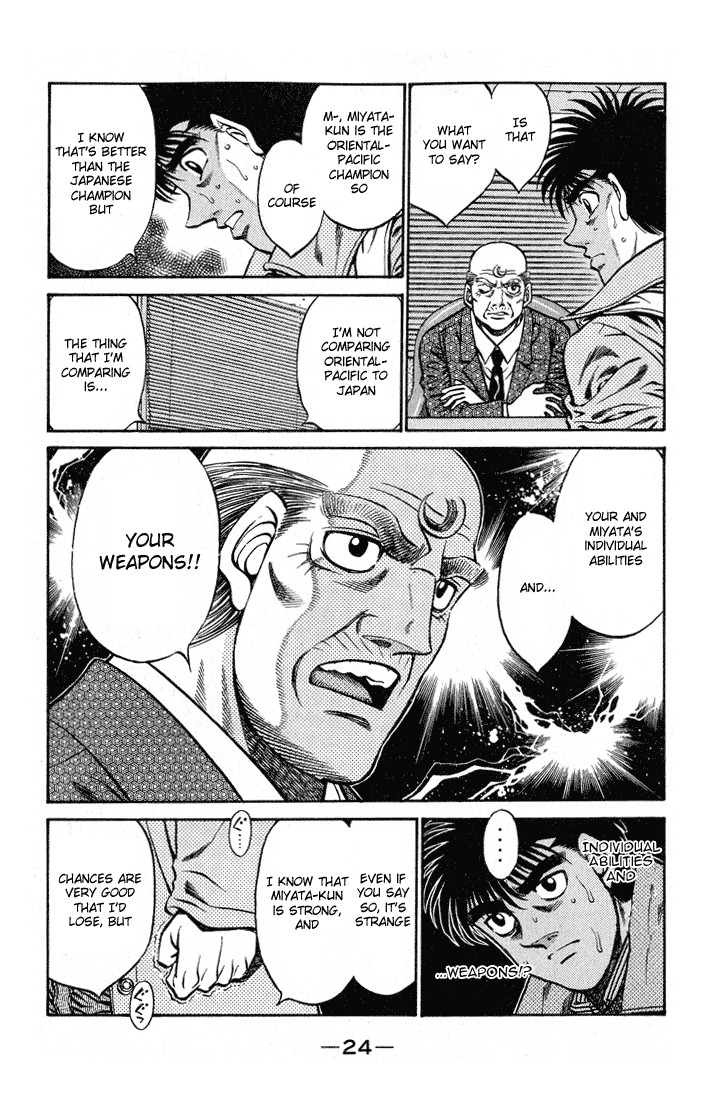 Hajime no Ippo Chapter 417