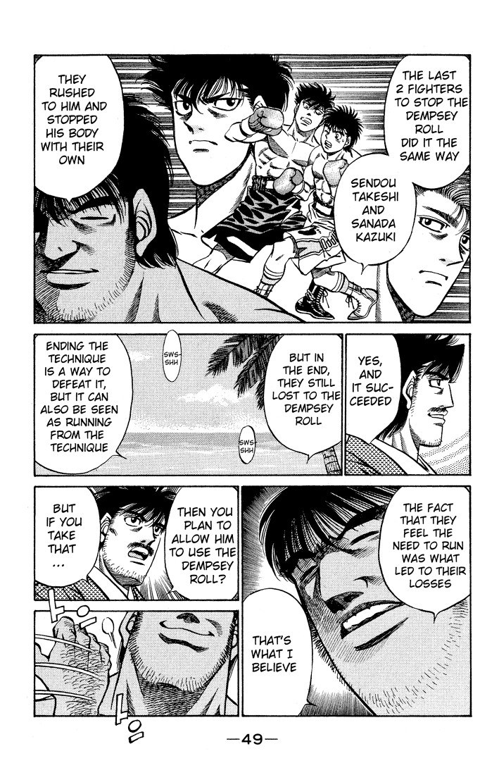 Hajime no Ippo Chapter 418