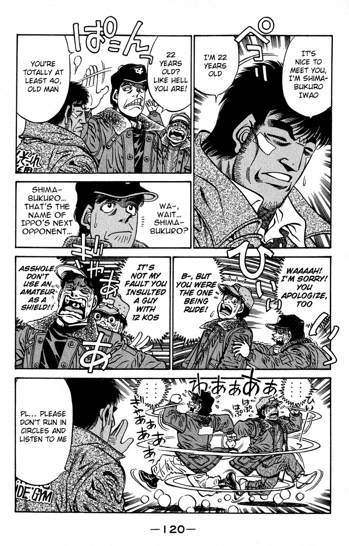 Hajime no Ippo Chapter 422