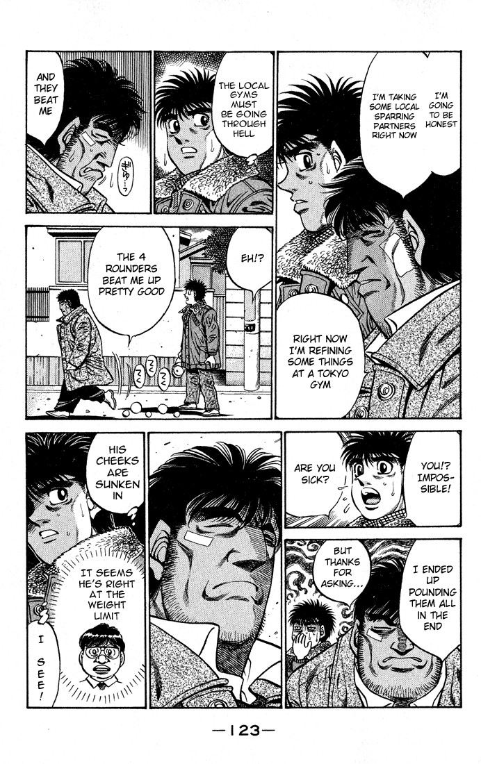 Hajime no Ippo Chapter 422