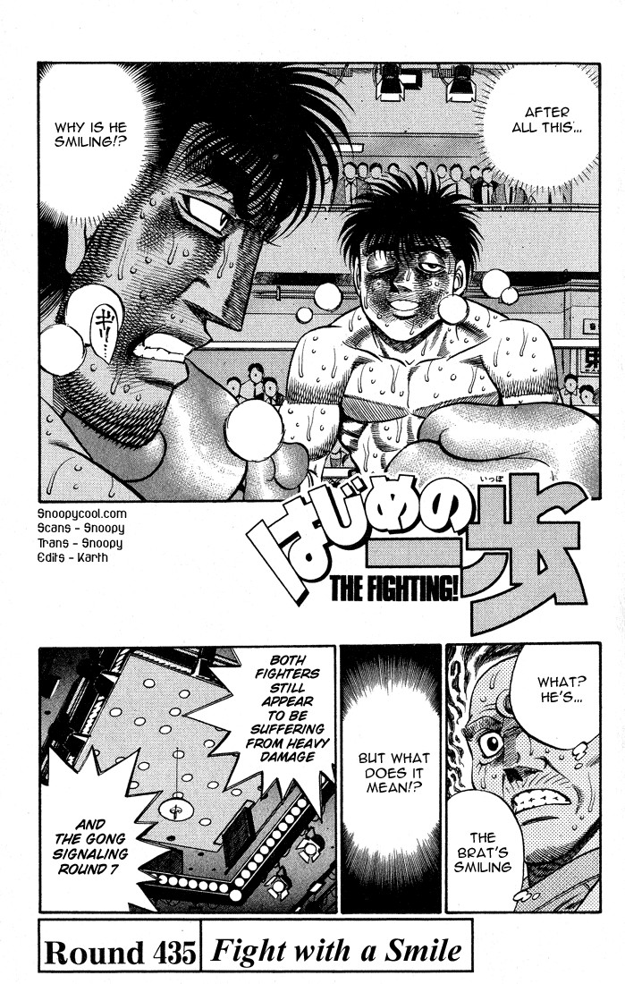 Hajime no Ippo Chapter 435