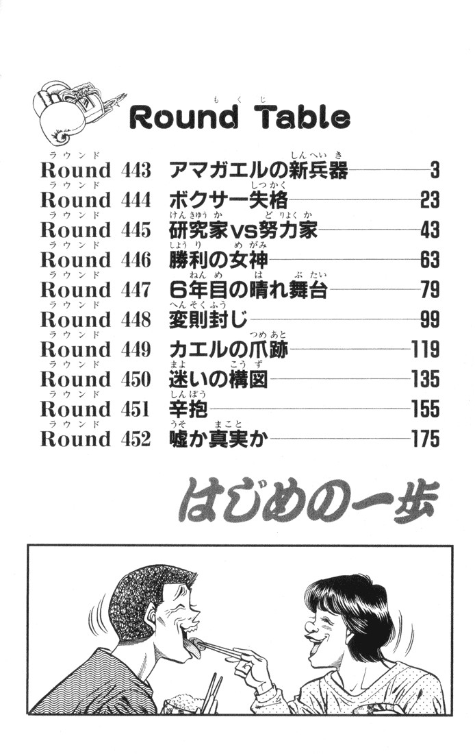 Hajime no Ippo Chapter 443