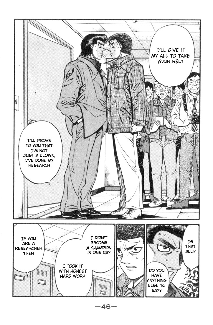 Hajime no Ippo Chapter 445