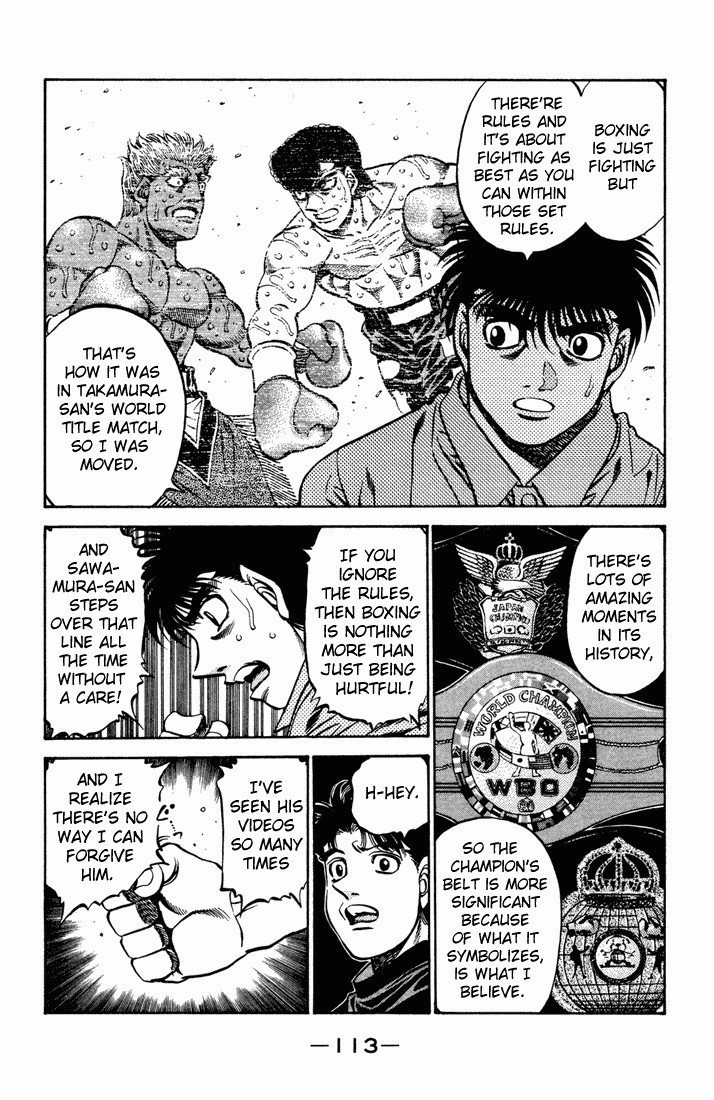 Hajime no Ippo Chapter 478