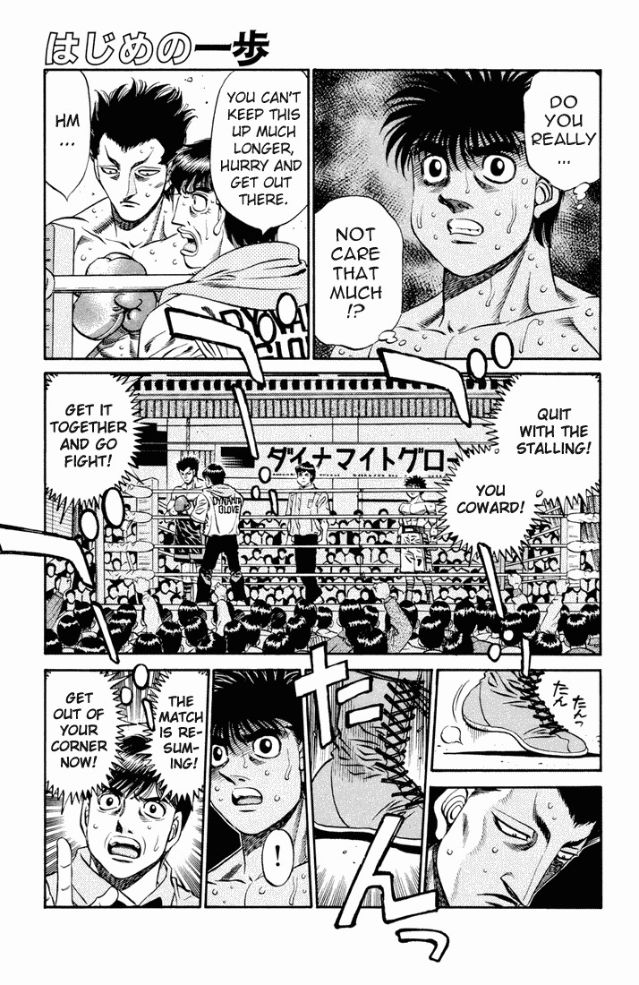 Hajime no Ippo Chapter 485