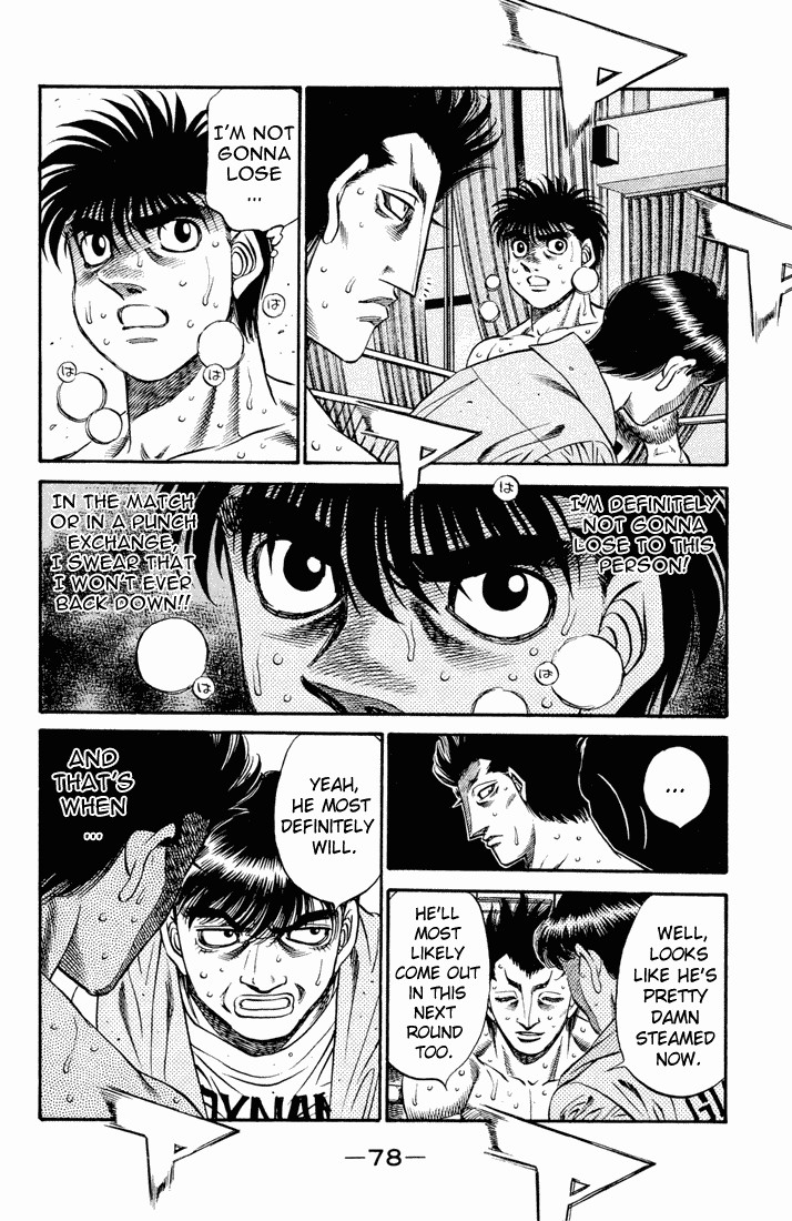 Hajime no Ippo Chapter 487