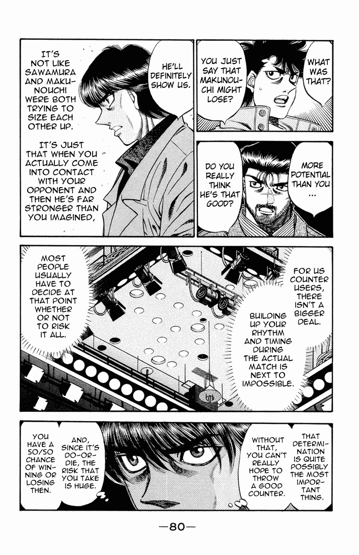 Hajime no Ippo Chapter 487