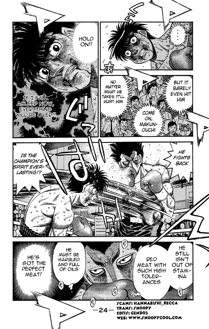 Hajime no Ippo Chapter 494