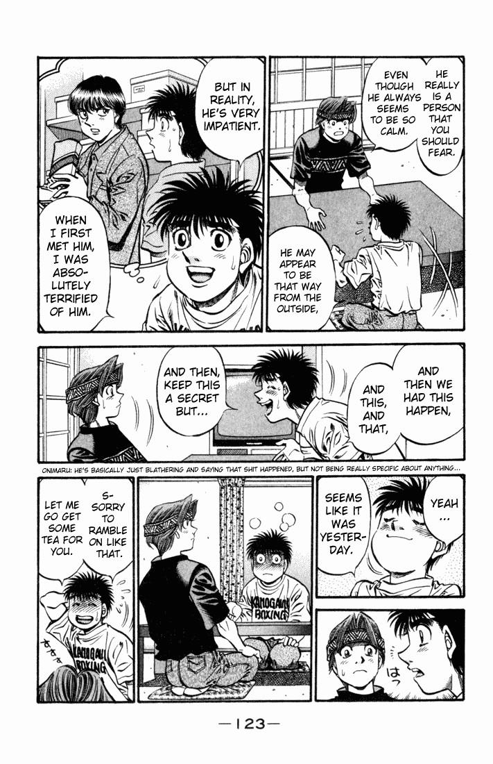 Hajime no Ippo Chapter 509