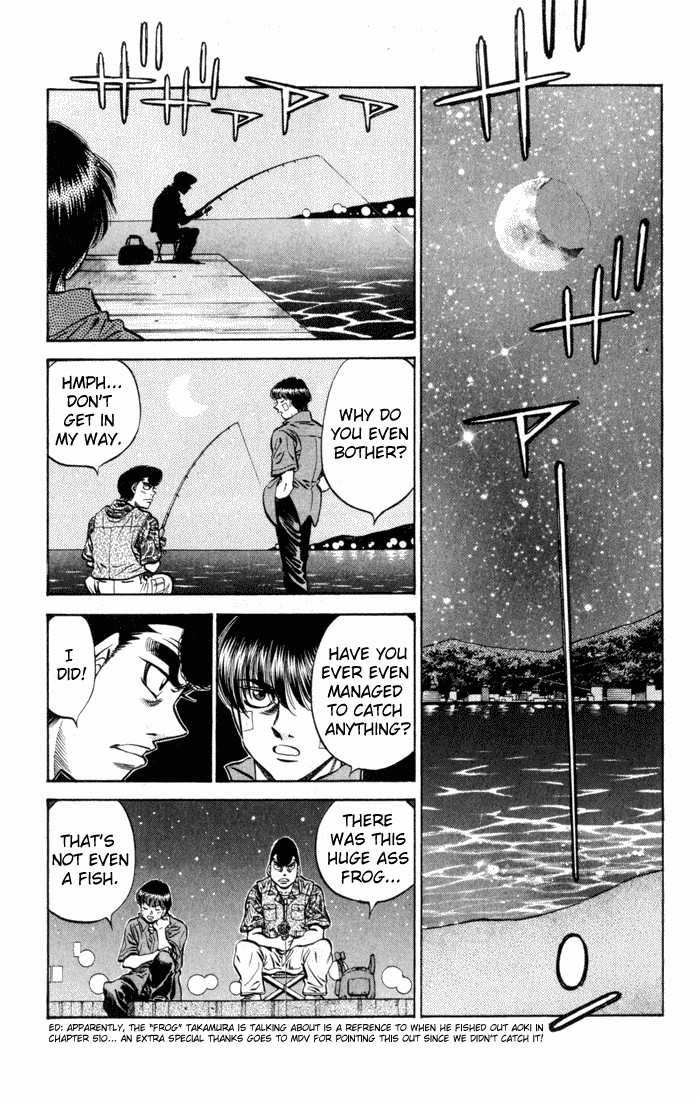 Hajime no Ippo Chapter 514