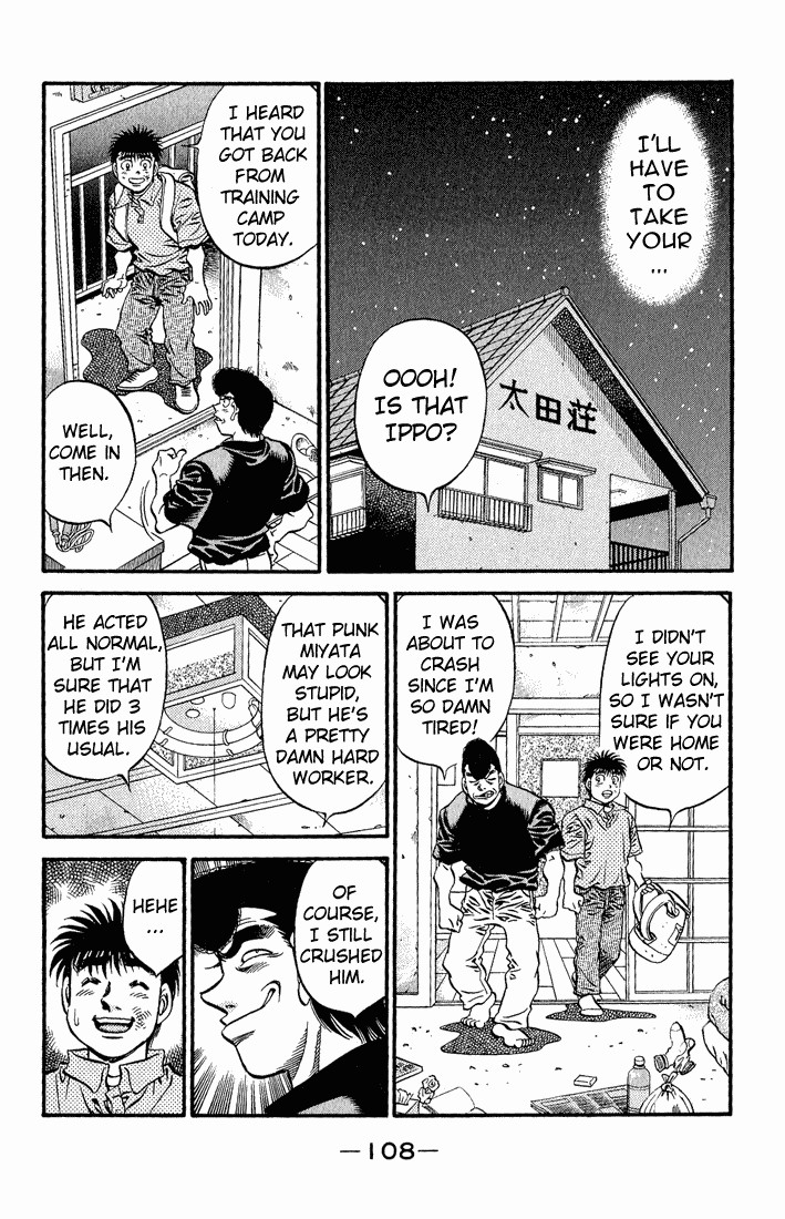 Hajime no Ippo Chapter 518