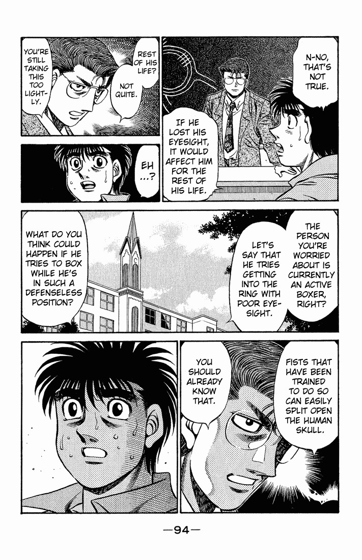 Hajime no Ippo Chapter 518