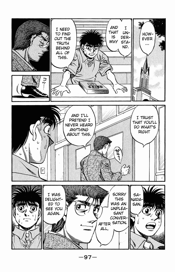 Hajime no Ippo Chapter 518