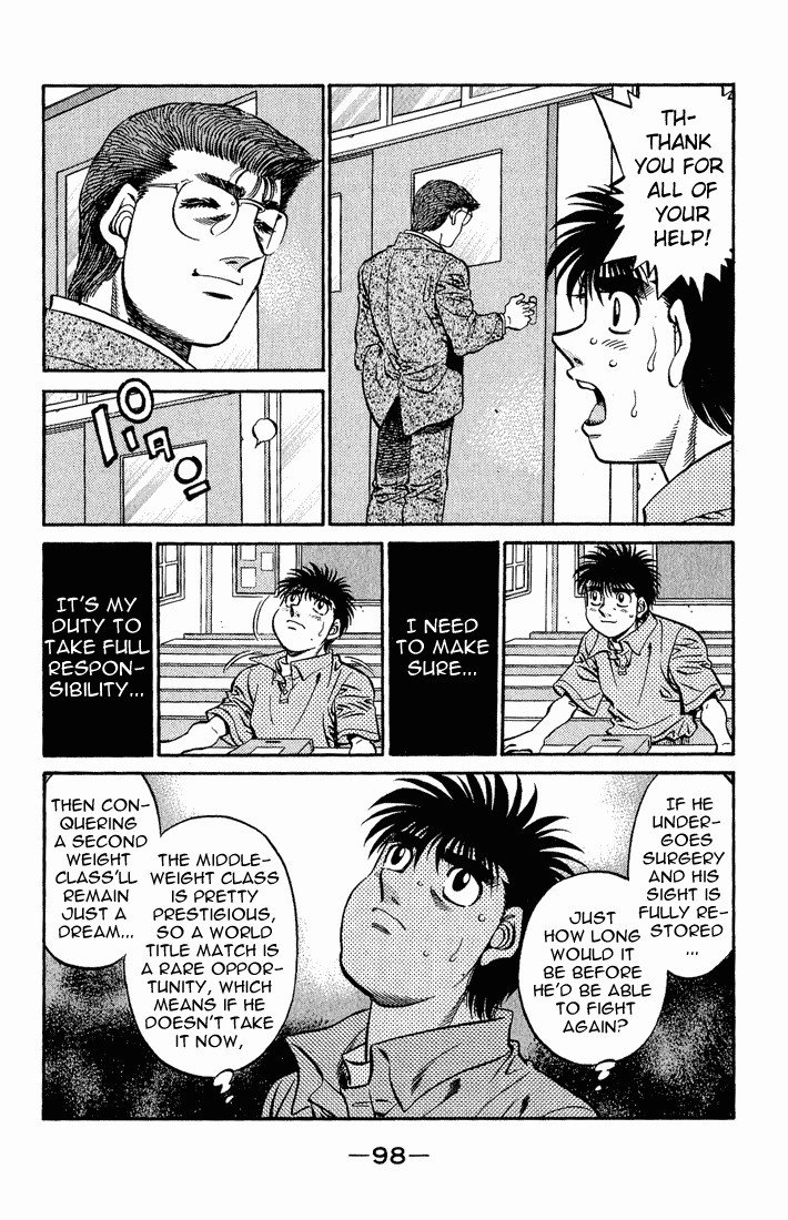 Hajime no Ippo Chapter 518