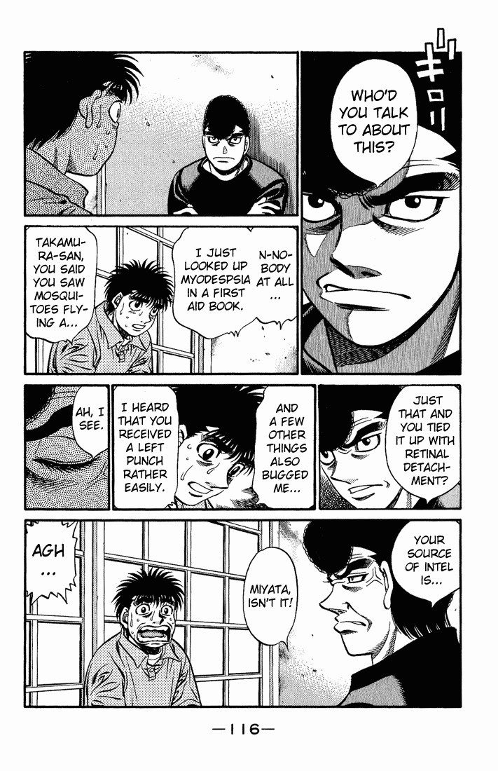 Hajime no Ippo Chapter 519